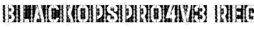 BlackOpsPro4V3 Regular字体转换